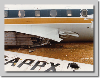 Ex Airwork & Silver City Hermes, BUA / BCal CSU now on the fire ground 